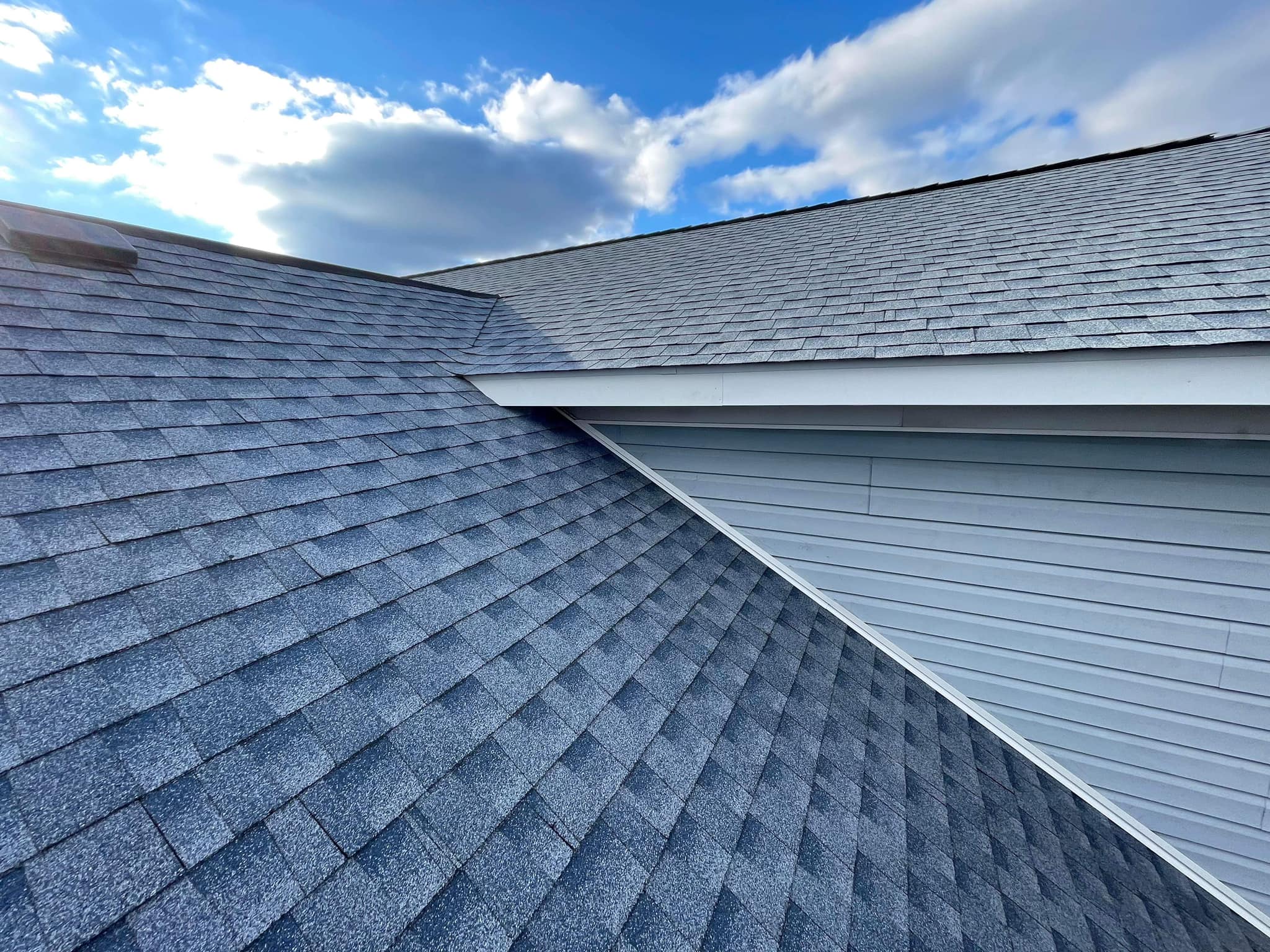 image of completed roof in new york